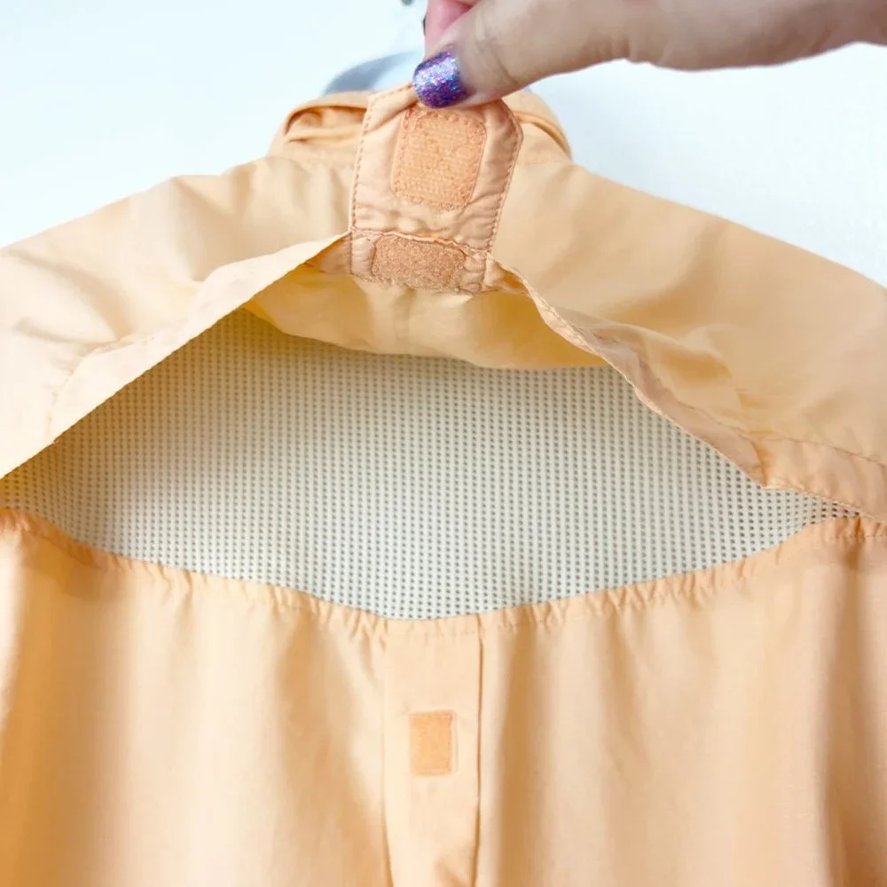 EXOFFICIO Orange Short Sleeve Nylon Vented Button Down Shirt Outdoor EXTRA LARGE - Picture 5 of 10